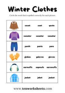 Matching Sea Animals Worksheet PDF for Kids - Ten Worksheets